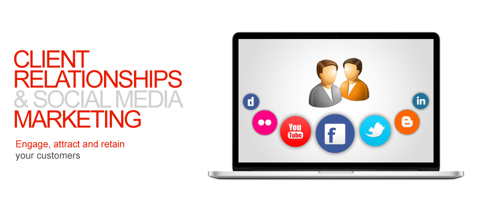 Client relationships and social media marketing