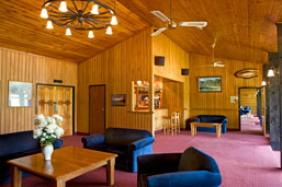 Lakes Lodge reception 
