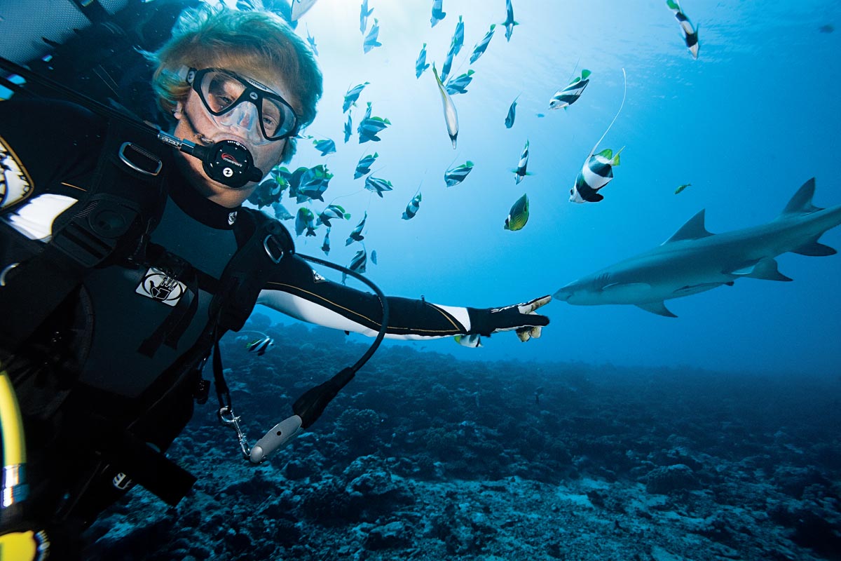 Diving Bora Bora