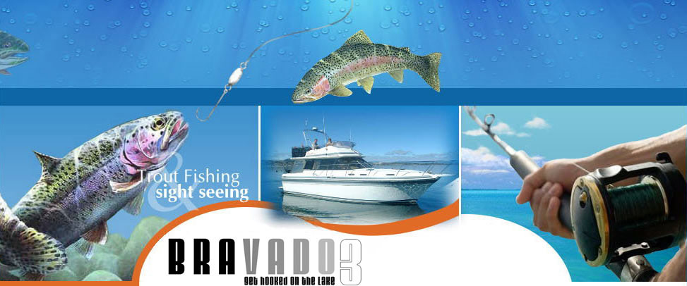 Lake Taupo Boat Fishing Charter, Lake Taupo Boat Cruise : Taupo Lake Adventures