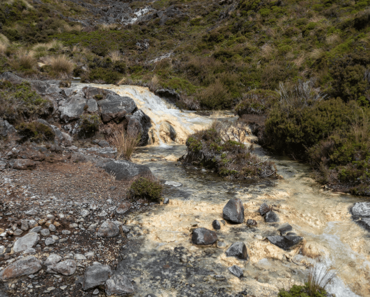 Silica Rapids, Whakapapa