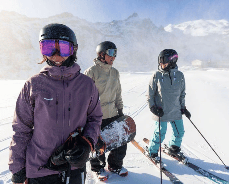 Skiing at Happy Valley Snow Play.