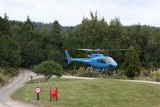 Helicopter landing onsite