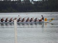 Dragon Boating Champs on Lake Tikitapu