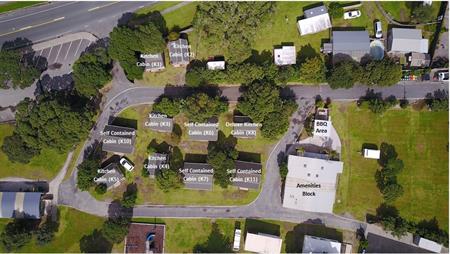 Aerial View of Cabins