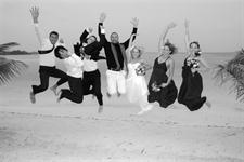 A Cook Island wedding party